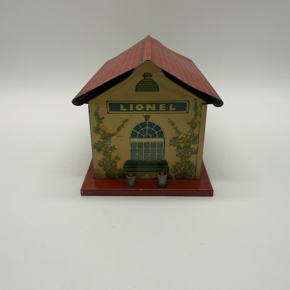 Lionel Prewar O Gauge Whistle Station #48W Tin Vintage Produced 1934-1940 - Picture 3 of 9
